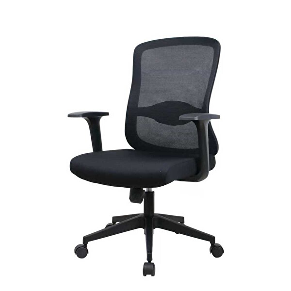 Adore Mobilya Ready Ergonomik Çalışma Koltuğu File Siyah 64x99-109x66 CM