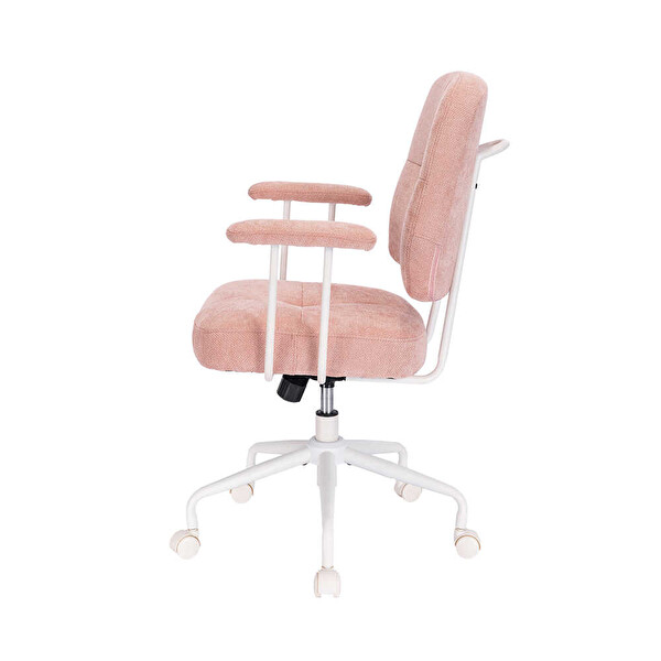 Adore Mobilya New York 65x96 5-102 5x68 CM Çalışma Sandalyesi Pembe