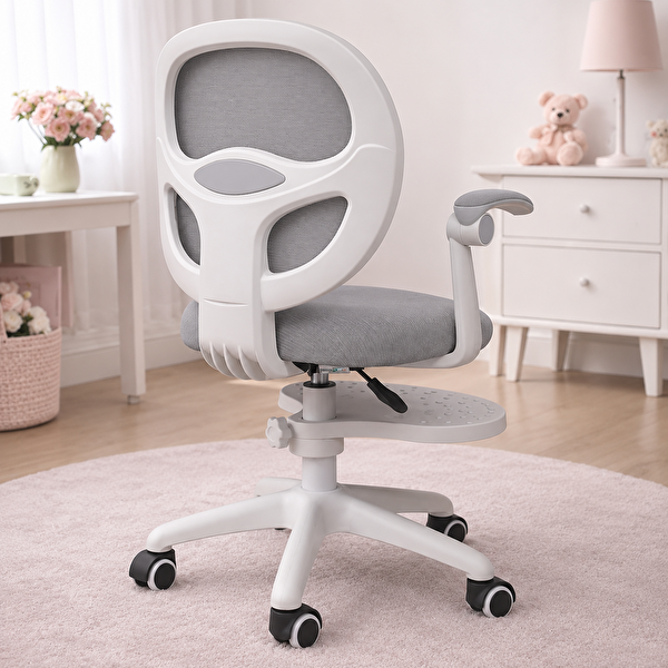 ErgoKids Buzzy Çocuk Çalışma Sandalyesi Gri