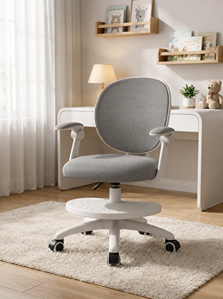 ErgoKids Buzzy Çocuk Çalışma Sandalyesi Gri