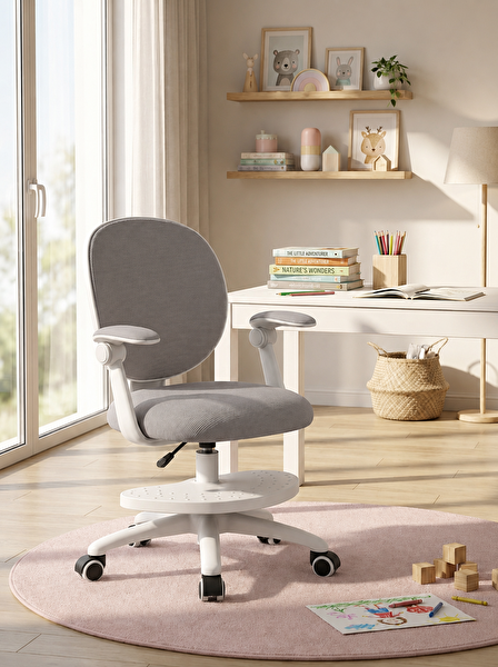 ErgoKids Buzzy Çocuk Çalışma Sandalyesi Gri