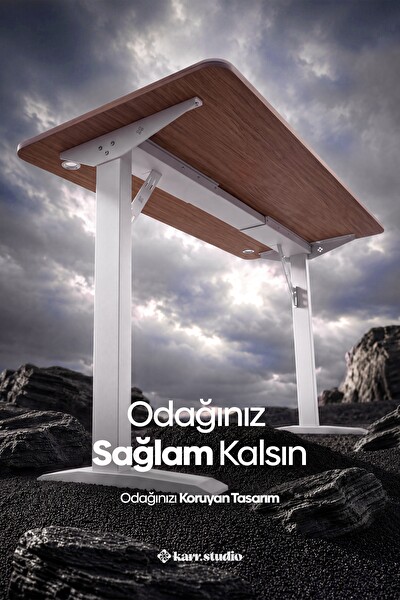 Karr Office Firmus Çalışma Masası 140x70 - Bambu