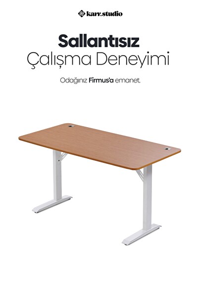 Karr Office Firmus Çalışma Masası 120x60 - Bambu