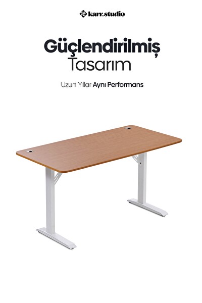 Karr Office Firmus Çalışma Masası 120x60 - Bambu