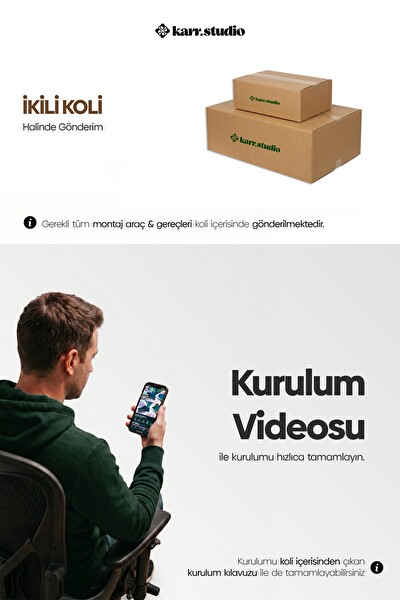 Karr Office Firmus Dayanıklı Çalışma Masası 140x70 - Bambu
