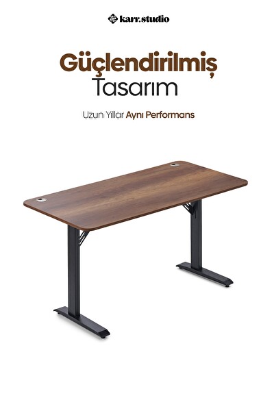 Karr Office Firmus Dayanıklı Çalışma Masası 160x80 - Barok