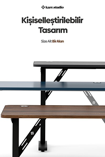 Karr Office Firmus Dayanıklı Çalışma Masası 160x80 - Barok