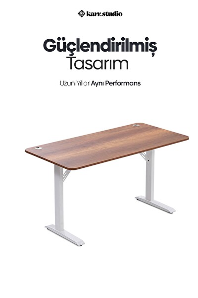 Karr Office Firmus Dayanıklı Çalışma Masası 160x80 - Barok