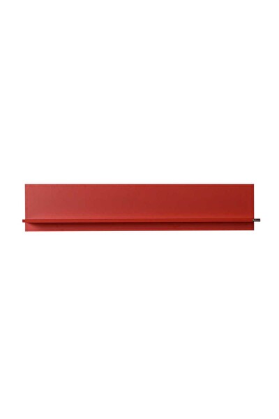 Adore Mobilya Dekoratif Duvar Rafı - Kırmızı 120x25x20 CM (GxYxD)