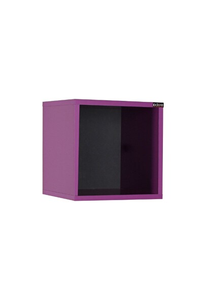 Adore Mobilya Rainbow Duvar Raf-Mor 33x33x19 CM (GxYxD)