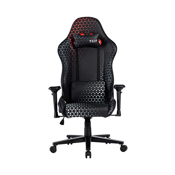Adore Mobilya Gaming Ares Profesyonel Oyuncu ve Yönetici Koltuğu-Siyah - Kırmızı 45x126-133.5x71.5 CM (GxYxD)