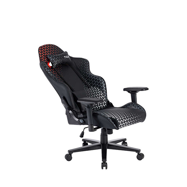 Adore Mobilya Gaming Ares Profesyonel Oyuncu ve Yönetici Koltuğu-Siyah - Kırmızı 45x126-133.5x71.5 CM (GxYxD)