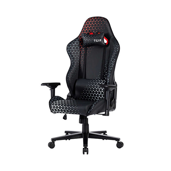 Adore Mobilya Gaming Ares Profesyonel Oyuncu ve Yönetici Koltuğu-Siyah - Kırmızı 45x126-133.5x71.5 CM (GxYxD)