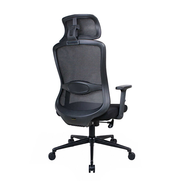Adore Mobilya Tempo-X Ergonomik Yönetici ve Çalışma Koltuğu File Siyah 68x116-126x66 CM