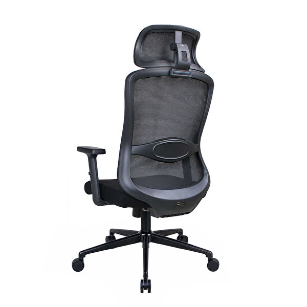 Adore Mobilya Tempo-X Ergonomik Yönetici ve Çalışma Koltuğu File Siyah 68x116-126x66 CM