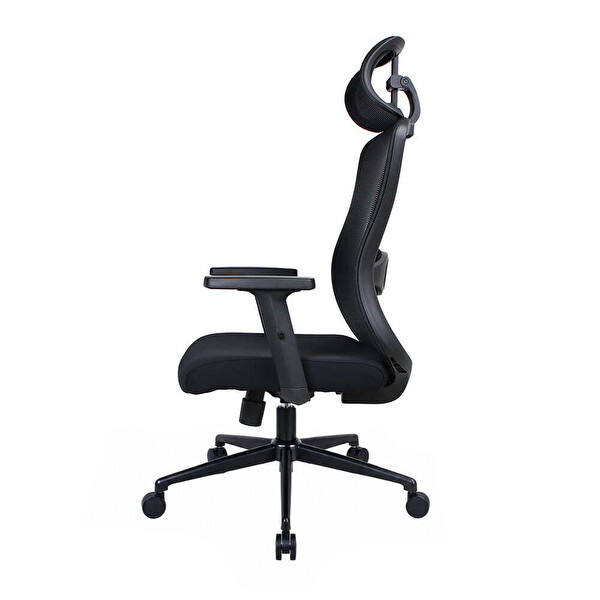 Adore Mobilya Tempo-X Ergonomik Yönetici ve Çalışma Koltuğu File Siyah 68x116-126x66 CM