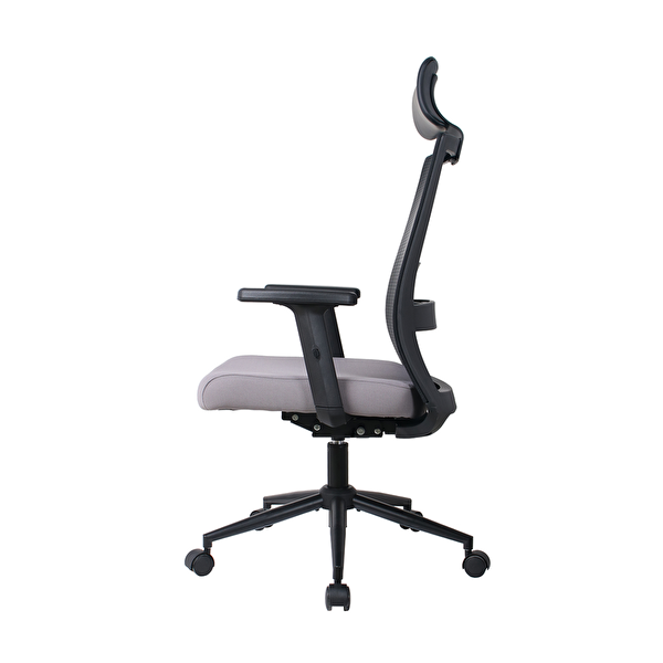 Adore Mobilya Vera Flex Multi Fonksiyon Çalışma Koltuğu - Siyah Gri 63x117-127x67 CM