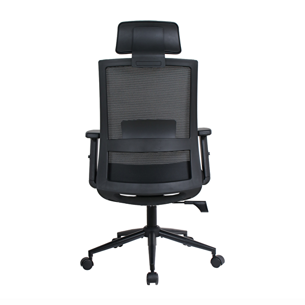 Adore Mobilya Vera Flex Multi Fonksiyon Çalışma Koltuğu - Siyah 63x117-127x67 CM
