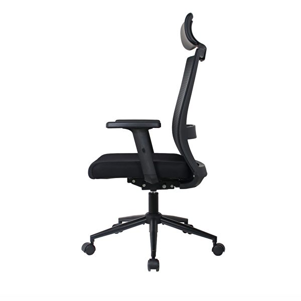 Adore Mobilya Vera Flex Multi Fonksiyon Çalışma Koltuğu - Siyah 63x117-127x67 CM