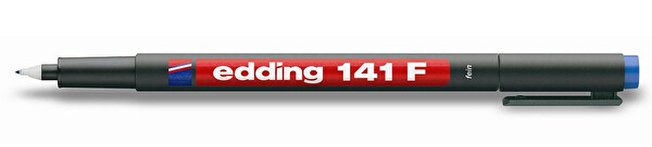 Edding E-141F Siyah Asetat Kalemi