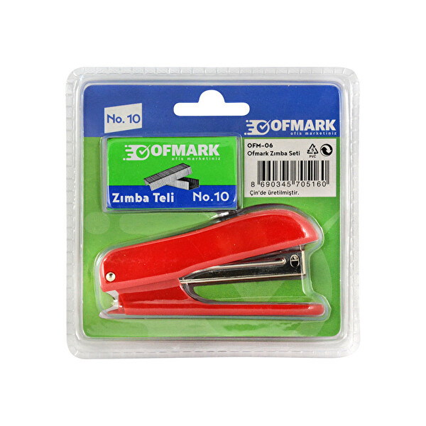 Ofmark Zımba Seti No:10 Zımba Teli Hediyeli Asorti Renkler
