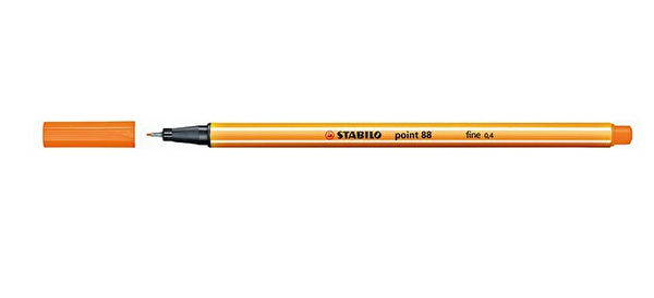 Stabilo Point 88/54 0.4 MM İnce Turuncu Keçe Uçlu Kalem