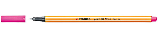 Stabilo Point 88/056 0.4 MM İnce Floresan Pembe Keçe Uçlu Kalem