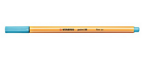 Stabilo Point 88/57 0.4 MM İnce Uçuk Mavi Keçe Uçlu Kalem