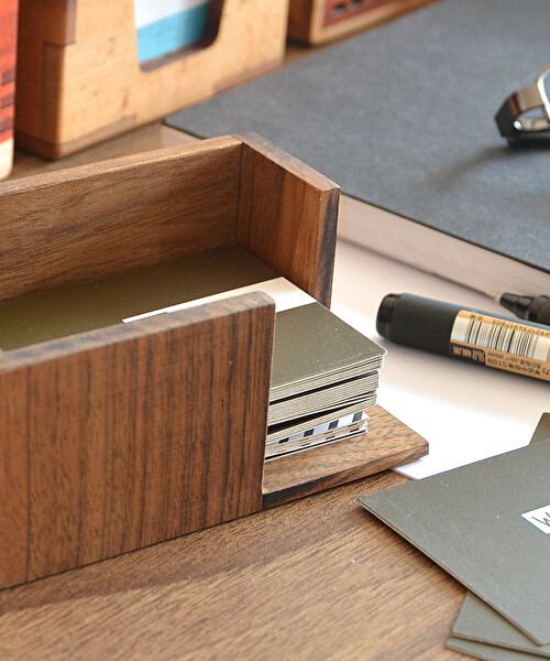 WOODSAKA Ceviz Kartvizitlik