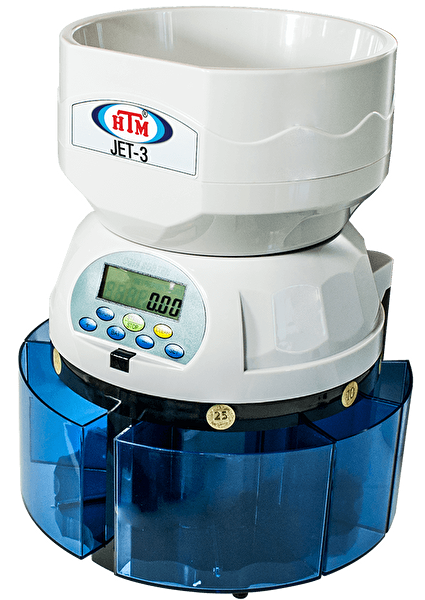 HTM Jet 3 Madeni Para Sayma ve Ayrıştırma Makinesi
