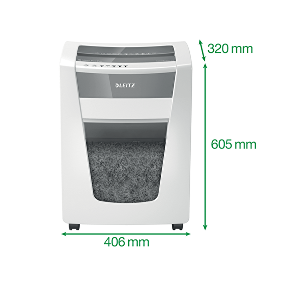 Leitz IQ Office Pro P6+ Güvenlik Evrak İmha Makinesi