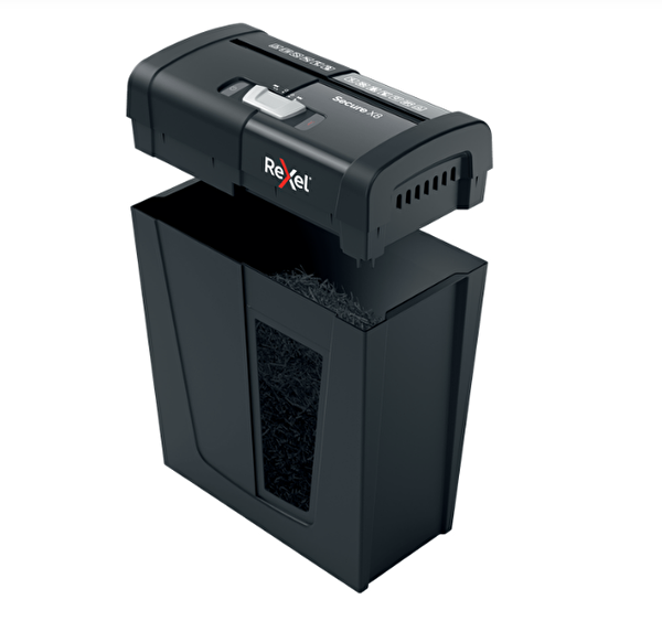 Rexel Secure X8 Çapraz Kesim Siyah Evrak İmha Makinesi