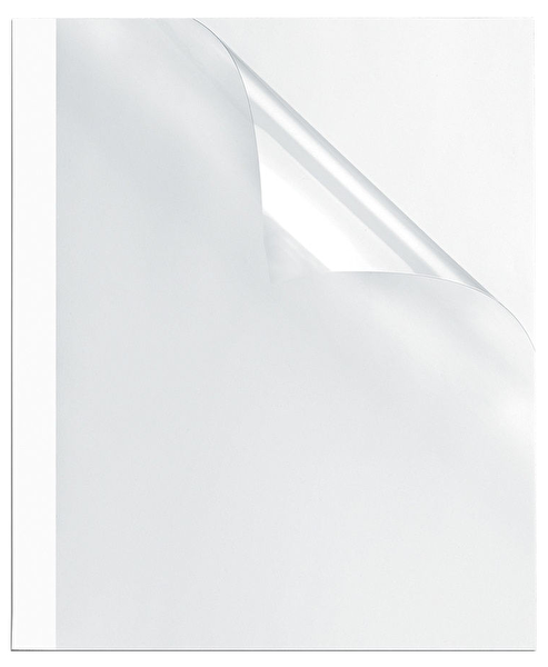 Mühlen Mühlen Deckel Isısal A4 3 MM Beyaz 100 Adet Cilt Kapağı