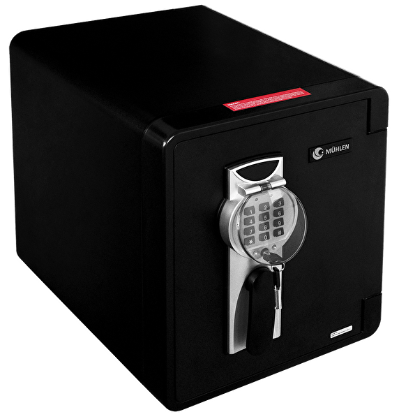 Mühlen Fire Safe YG 2087 Yangına ve Suya Dayanıklı Siyah Para ve Değerli Eşya Kasası