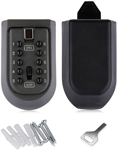 Mühlen Safe Key 9 | 10 Numerik Butonlu Şifreli Çelik Anahtar Kasası