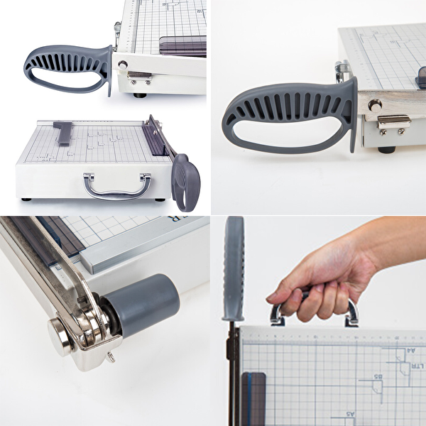 Mühlen Caki 380-A3 Kılıçlı ve Otomatik Presli Giyotin Makas Makinesi