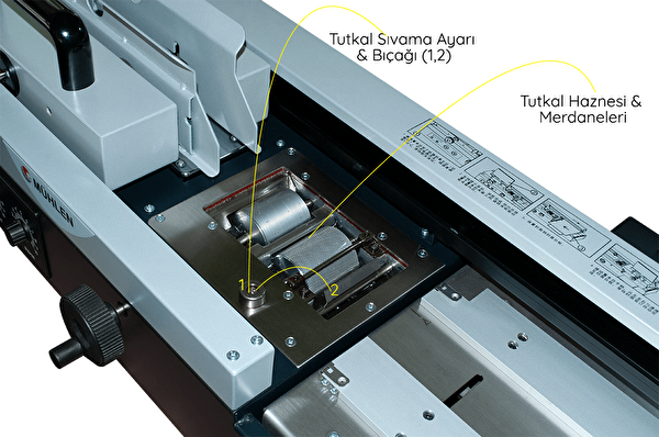 Mühlen TCM 97 Tam Otomatik Tutkallı Ciltleme Makinesi