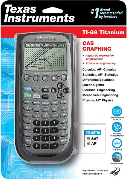 Texas Texas Instruments TI-89 Titanyum Grafik Hesap Makinesi