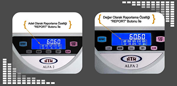 HTM Alfa 2 Madeni Para Sayma ve Ayrıştırma Makinesi