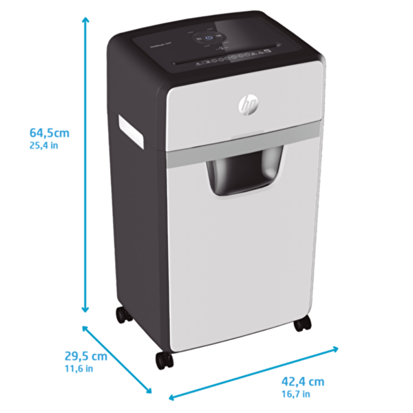 HP Oneshred 16MC 30 L Mikro Kesim Evrak İmha Makinesi