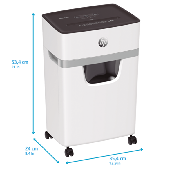 HP Oneshred 15CC 20 L Çapraz/Parçacık Kesim Evrak İmha Makinesi