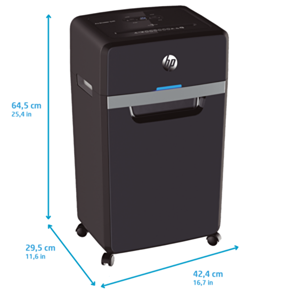 HP Pro Shredder 16MC 30 L Mikro Kesim Evrak İmha Makinesi