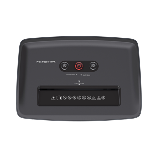 HP Pro Shredder 10MC 20 L Mikro Kesim Evrak İmha Makinesi