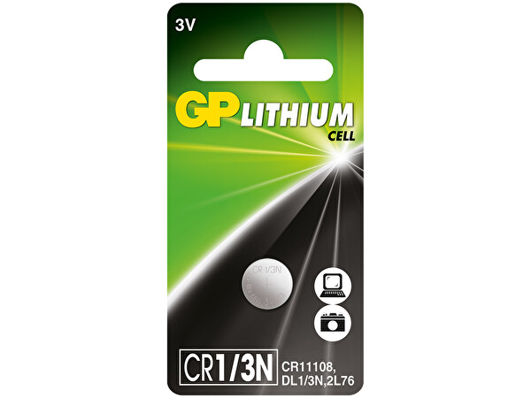GP GPCR1 3N DL1 3N 2L76 CR1 3N 3 V Tekli Lityum Düğme Pil
