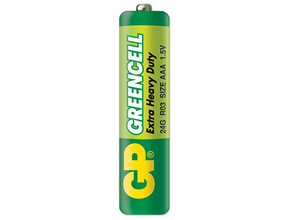 GP GP24G Greencell R03 1212 1.5 V 12'li AAA İnce Kalem Pil