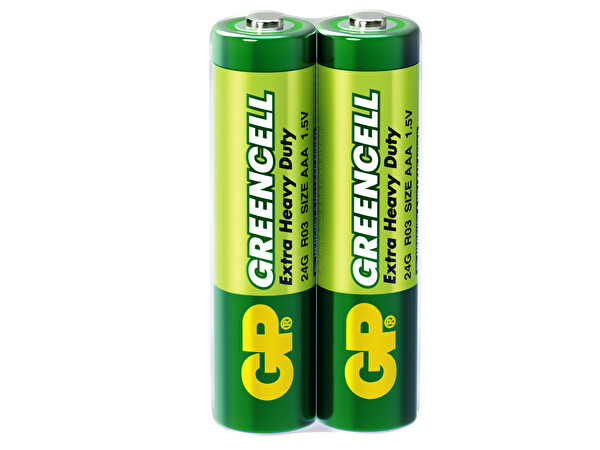 GP GP24G Greencell R03 1212 1.5 V 40'lı AAA İnce Kalem Pil