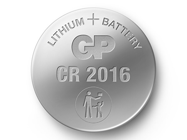 GP CR2016 3 V Tekli 2016 Boy Lityum Düğme Pil