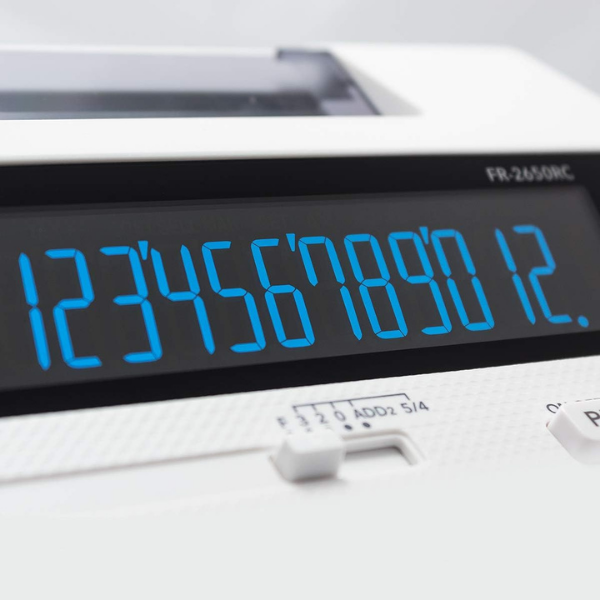 Casio FR-2650RC 12 Hane Şeritli Hesap Makinesi