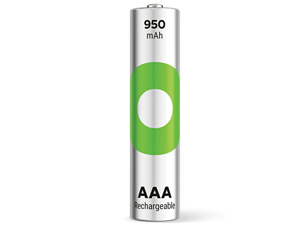 GP ReCyko 950 mAh 1.2 V Ni-MH 6'lı AAA İnce Kalem Şarjlı Pil