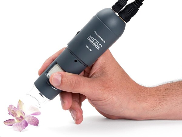 Celestron 44316 MicroDirect 1080p HD Elde Dijital Mikroskop Gri